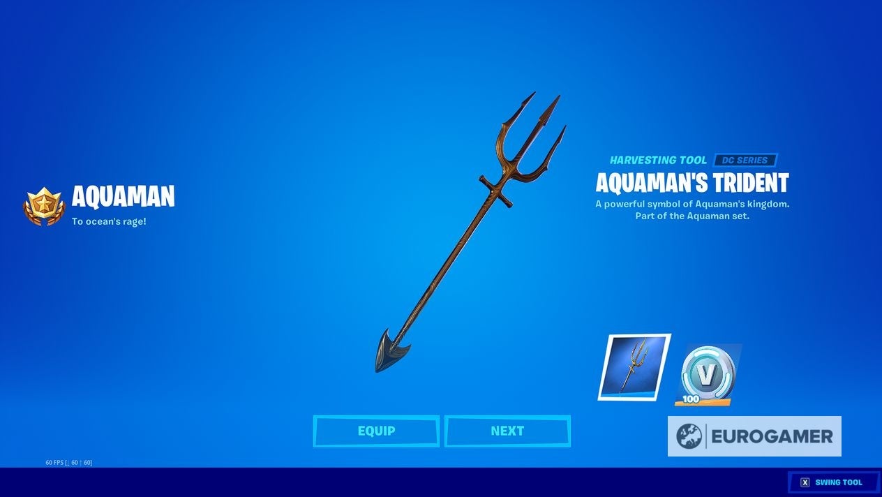 Fortnite Trident at Coral Cove location explained